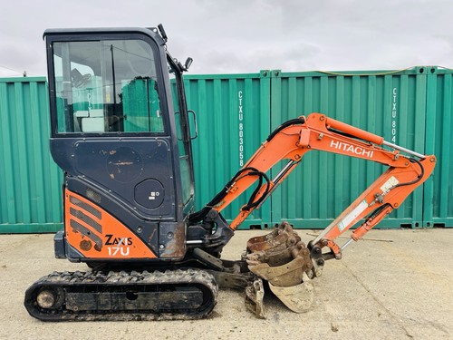 Hitachi zx17u excavator mini - hitachi, zx17u-2