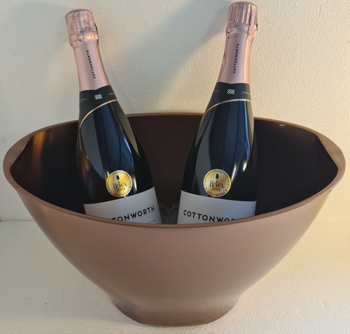 Champagne ice bucket plastic - champagne, bucket/