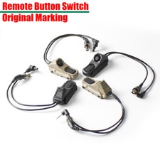 Tactical Axon Dual Function Pressure Remote Switch Button For PEQ DBAL M600 M300