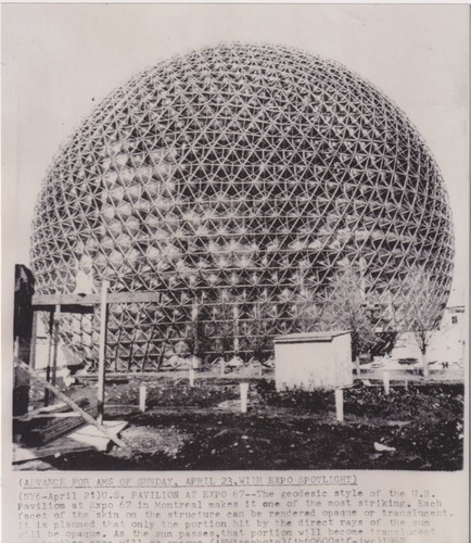 Geodesic dome buckminster - dome,