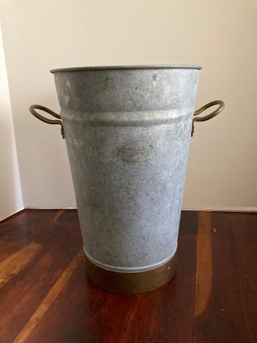 Vintage galvanized metal - vintage,