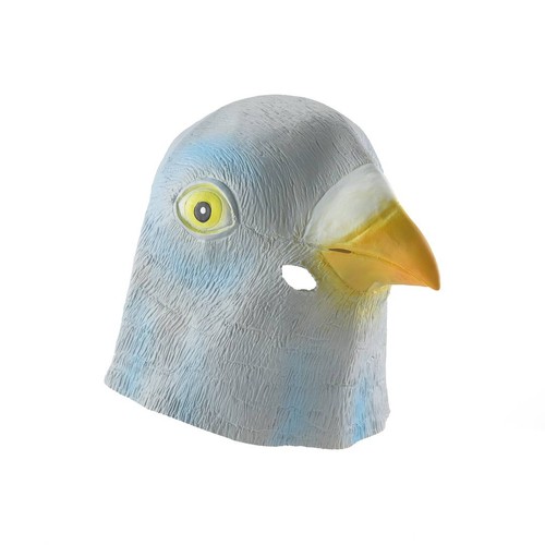 Pigeon mask adult latex - adult, full