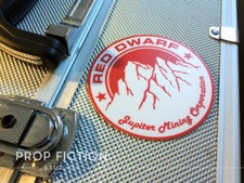 Cosplay Display Prop - Red Dwarf JMC Emblem Case Sticker / Spaceship Set Decal