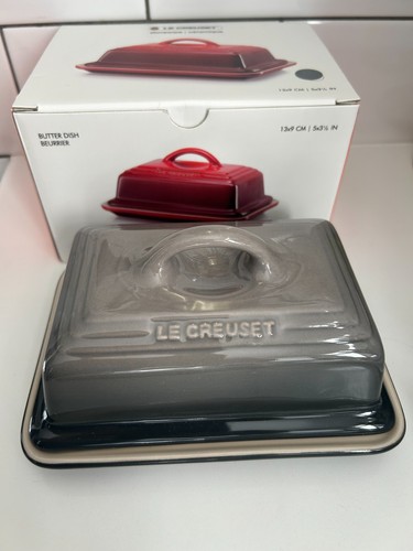 Creuset butter dish flint - le,