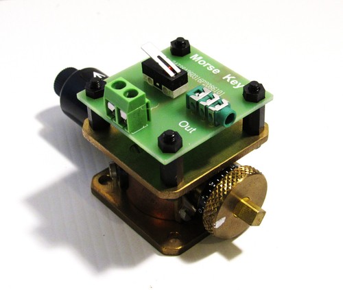 Morse key with radar - morse,