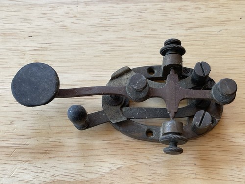 Antique bunnell telegraph key - bunnell,