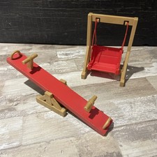 Vintage 1985 Epoch/Tomy Sylvanian Families Playground Set With Swing & See-Saw