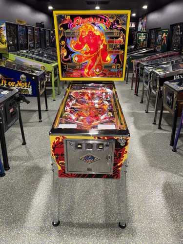 Fireball pinball machine - pinball,