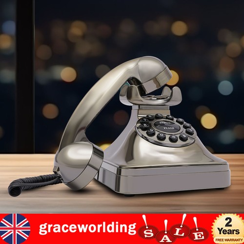 Vintage style corded phone - style,