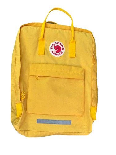 Fjallraven yellow backpack - yellow,