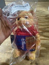 Disney 7.5 Inch Winnie the Pooh Mini Small Plush Teddy Bear New Sealed Authentic