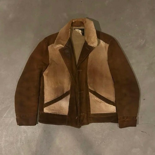 Vintage 1970s suede leather - vintage,