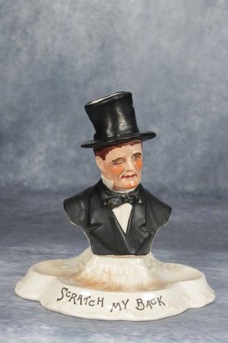 Antique porcelain james - james, green