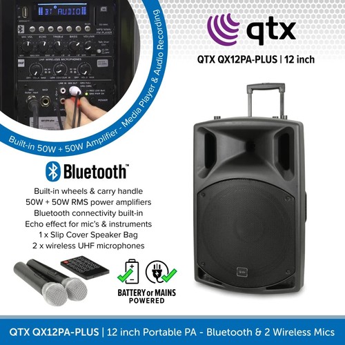 Qtx qx12pa plus portable - qx12pa-plus,