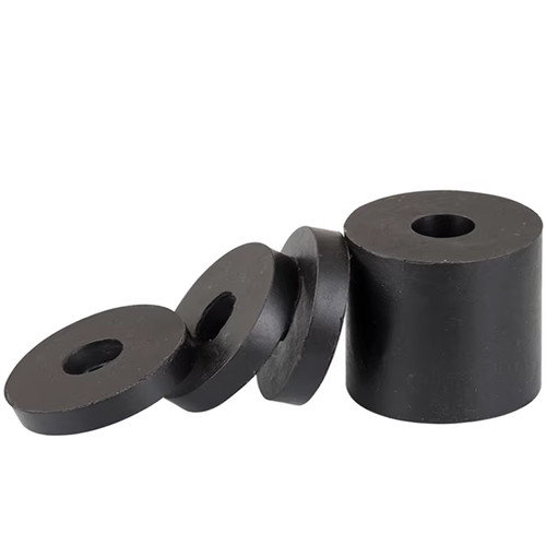 Rubber spacer round - rubber, anti