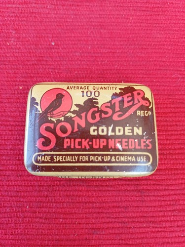 Songster golden needles tin - golden,