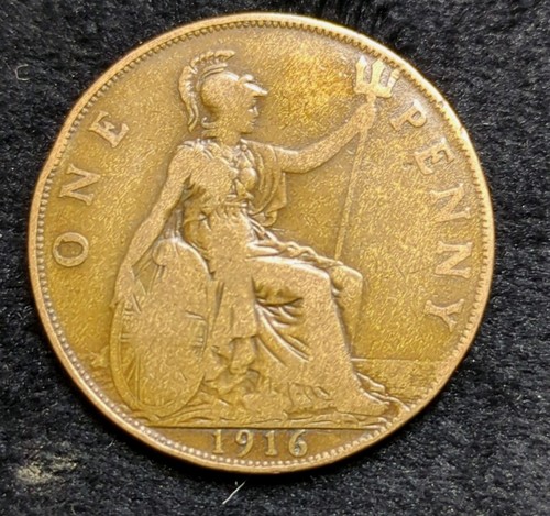 1916 george recessed ear - george, v