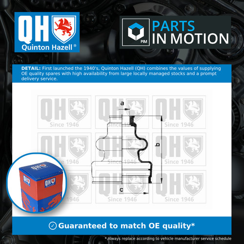 Joint boot fits citroen - cv,