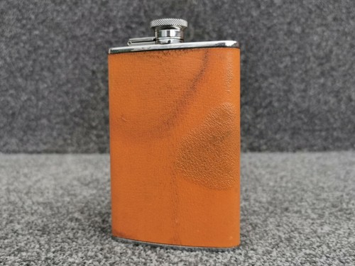 Vintage hip flask 8oz - hip, flask,