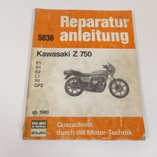 Kawasaki Z 750 Repair Manual Workshop Book Maintenance And Care 81393