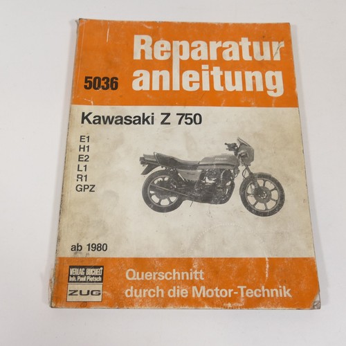 Kawasaki 750 repair manual - z,