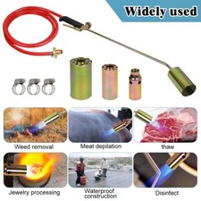 Long Arm Propane Butane Gas Torch Burner Blow Kit Roofers Roofing Brazing & Hose