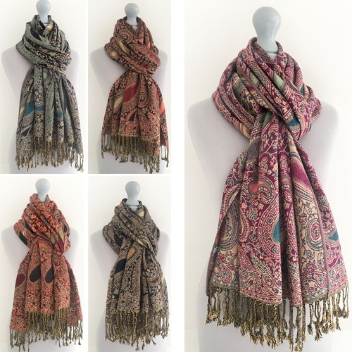 Ladies long rainbow multi - ladies,