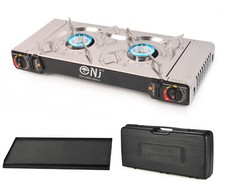 Portable Double Burner Gas