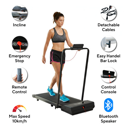 Walking pad treadmill - walking, folding