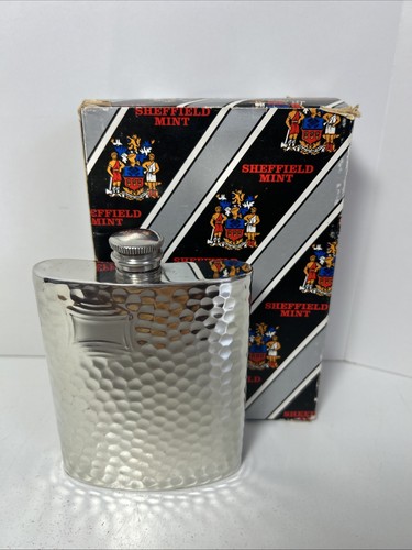 Vintage 6oz hip flask - 6oz,