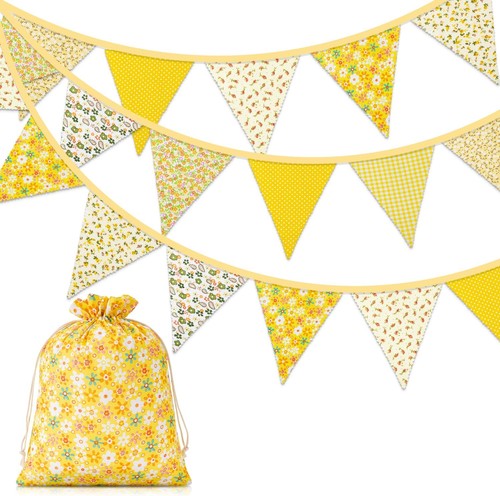 Easter bunting 24pcs fabric - bunting,,