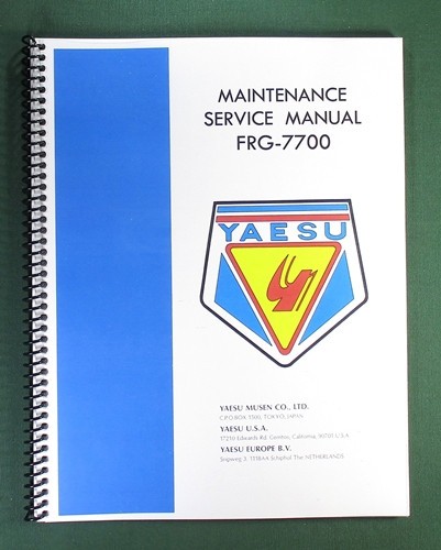 Yaesu frg 7700 service - frg-7700,