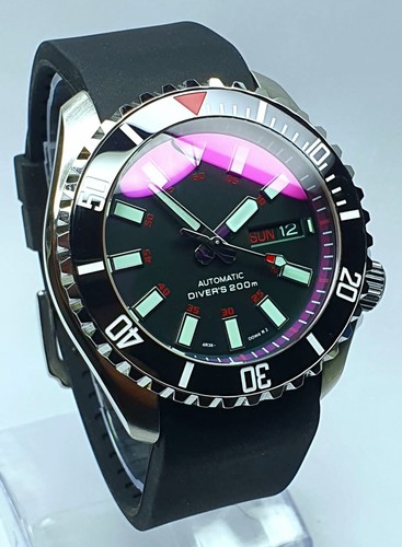 Blood moon skx007 divers - blood,