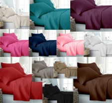 500 THREAD COUNT LUXURY 100% EGYPTIAN COTTON EXTRA DEEP FITTED SHEETS ALL SIZES