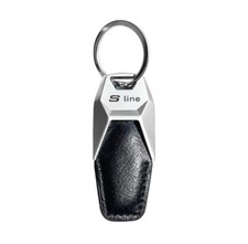 Audi S-Line Leather Keyring 