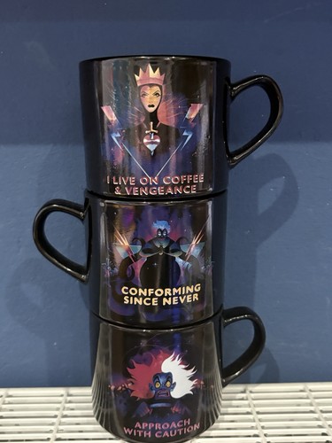 Disney villains mug set - villains, x