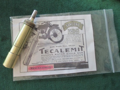 Vincent hrd motorcycle grease - vincent,