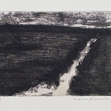Hans Fronius Landscape with