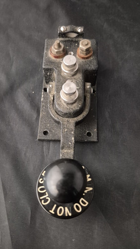 Morse code telegraph key - telegraph, –