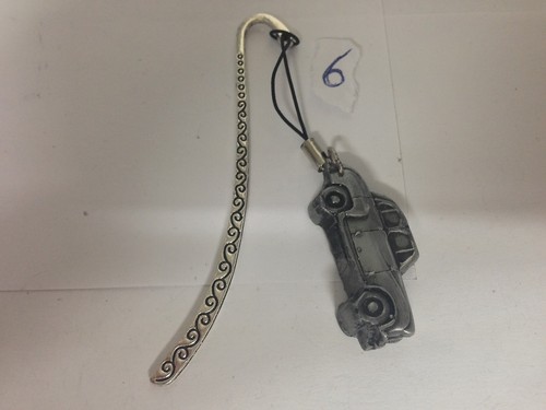 Pattern bookmark with cord