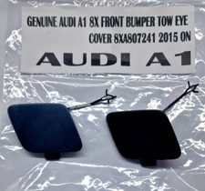 GENUINE AUDI A1 8X S LINE FRONT BUMPER TOW EYE COVER 8XA807241 2015 ON