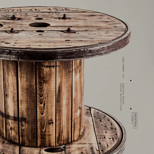 Cable reel 710 round vintage - -,