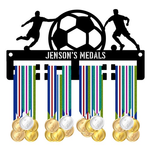 Personalised medal hanger - personalised,