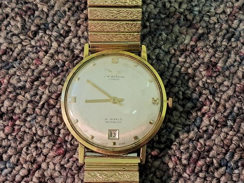 Benson london 21 jewels - w,