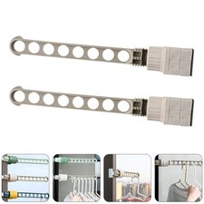  2 Pcs Balcony Clothes Drying