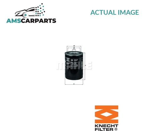 Engine oil filter 257 - oil,