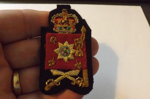 Military wire bullion badge - wire,