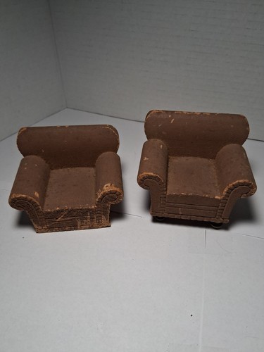 Strombecker brown chairs - strombecker,