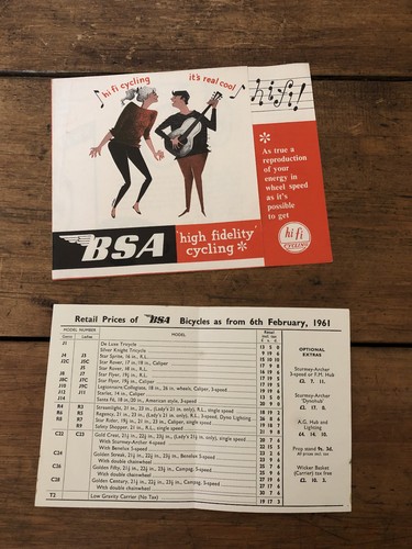 Bsa cycles catalogue - bsa,