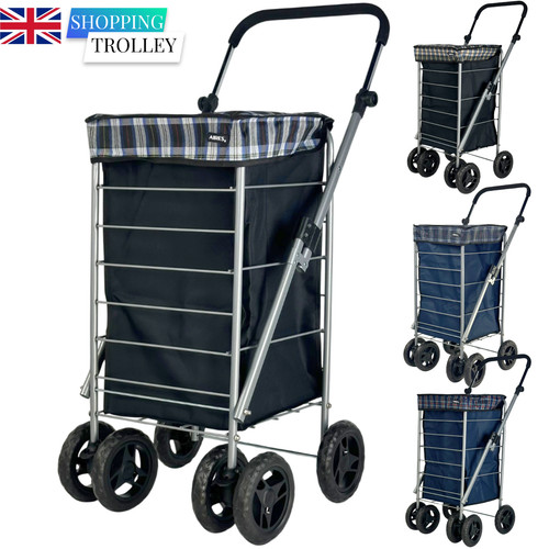 Wheel shopping trolley - trolley, large